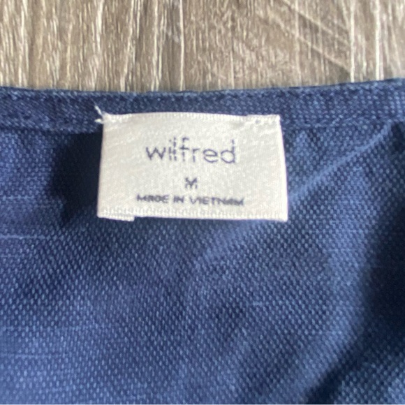 Wilfred Free Front Tie Blouse size Small - Picture 2 of 2